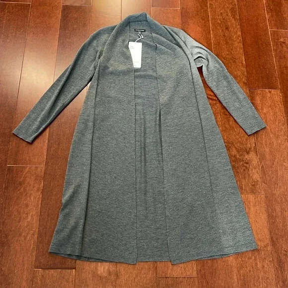 NWT Eileen Fisher 100% Wool Cardigan - Picture 1 of 10